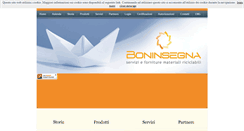 Desktop Screenshot of boninsegnasrl.com